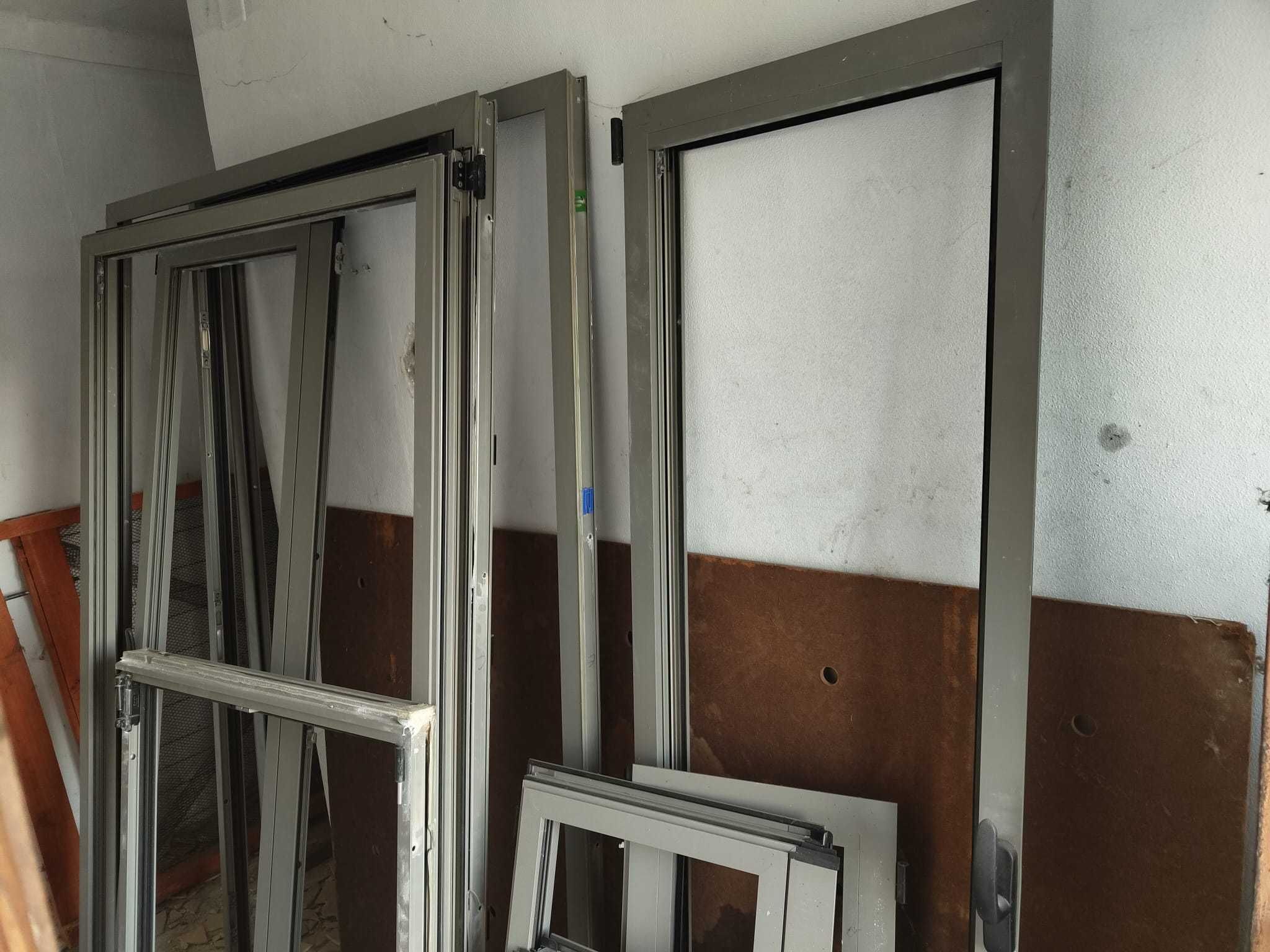 Aros e Janelas sem vidro em aluminio