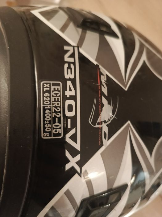 Kask Nitro N340 XL motocyklowy/ na  motor lub skuter