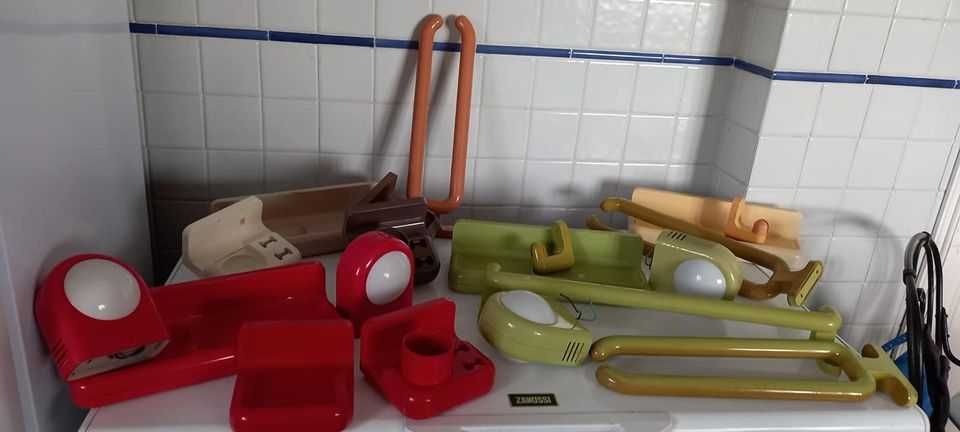 Toalheiros para casa de banho e outros utensilios
