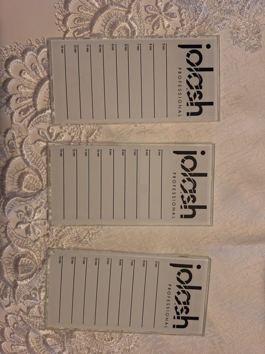 Holdery szklane JOLASH do stylizacji rzęs