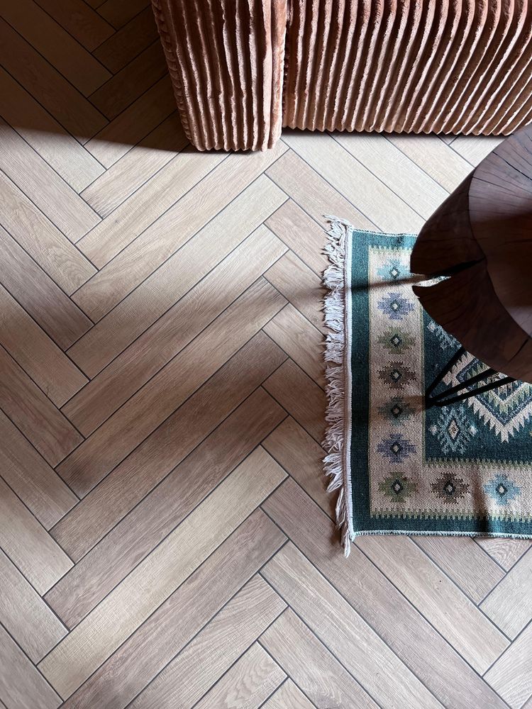 Marazzi płytki kafelki jodełka Trevekfusion Neutral