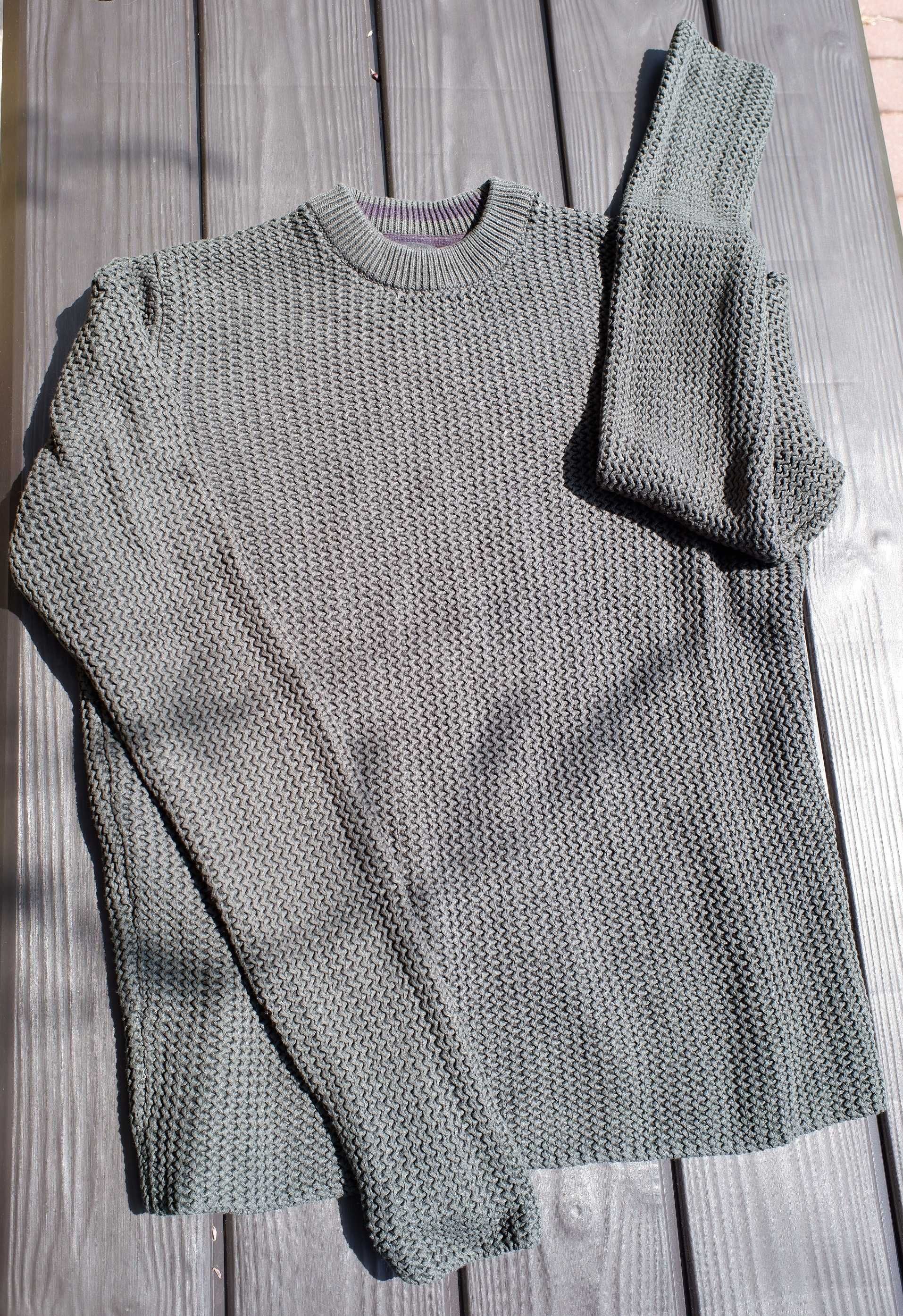 Sweter Only&Sons zieleń butelkowa rozmiar M