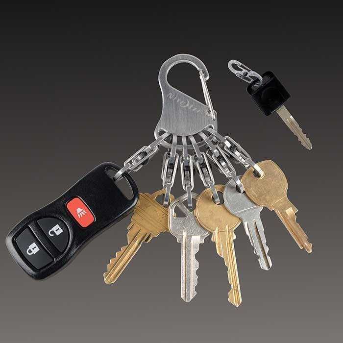 Brelok Organizer do kluczy Nite Ize KeyRack Locker + 6 karabińczyków