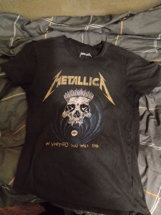 Футболка Metallica мерч вінтажний стиль