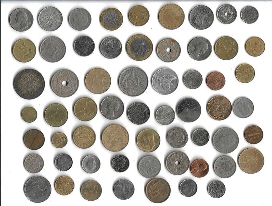 PROMOÇÃO: 60 Moedas do Mundo