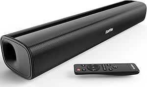 Soundbar Saiyin do telewizora, 40-watowy mały soundbar,  Bluetooth 5.3