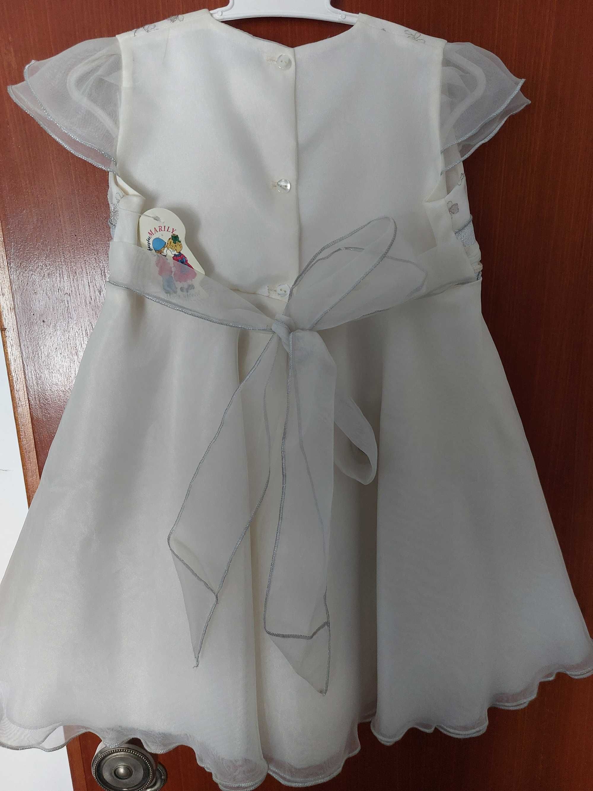 Vestido de Cerimónia para criança de 18 meses, Novo com etiqueta!
