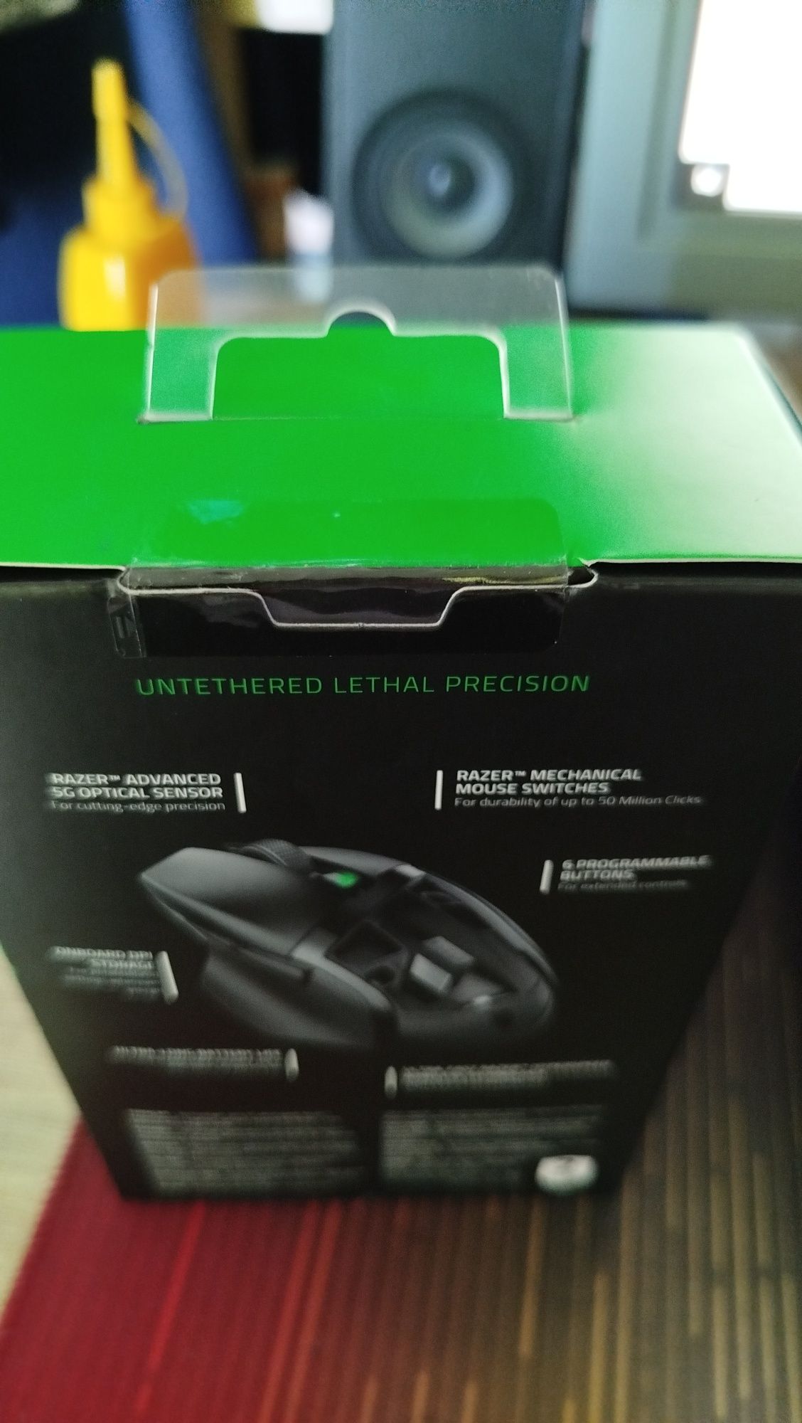 rato razer basilisk X hyperspeed NOVO e SELADO