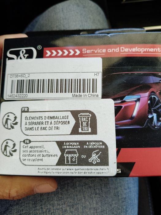 Vendo lâmpadas LED's h7
