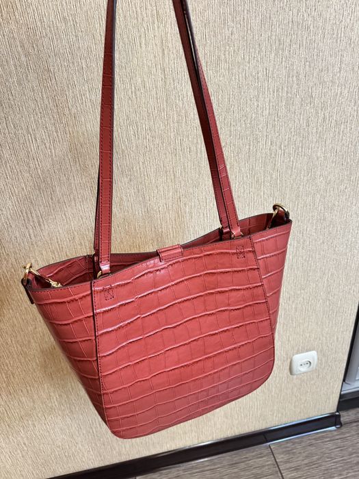 Сумка, сумка тоут з натуральної шкіри jigsaw, оригінал