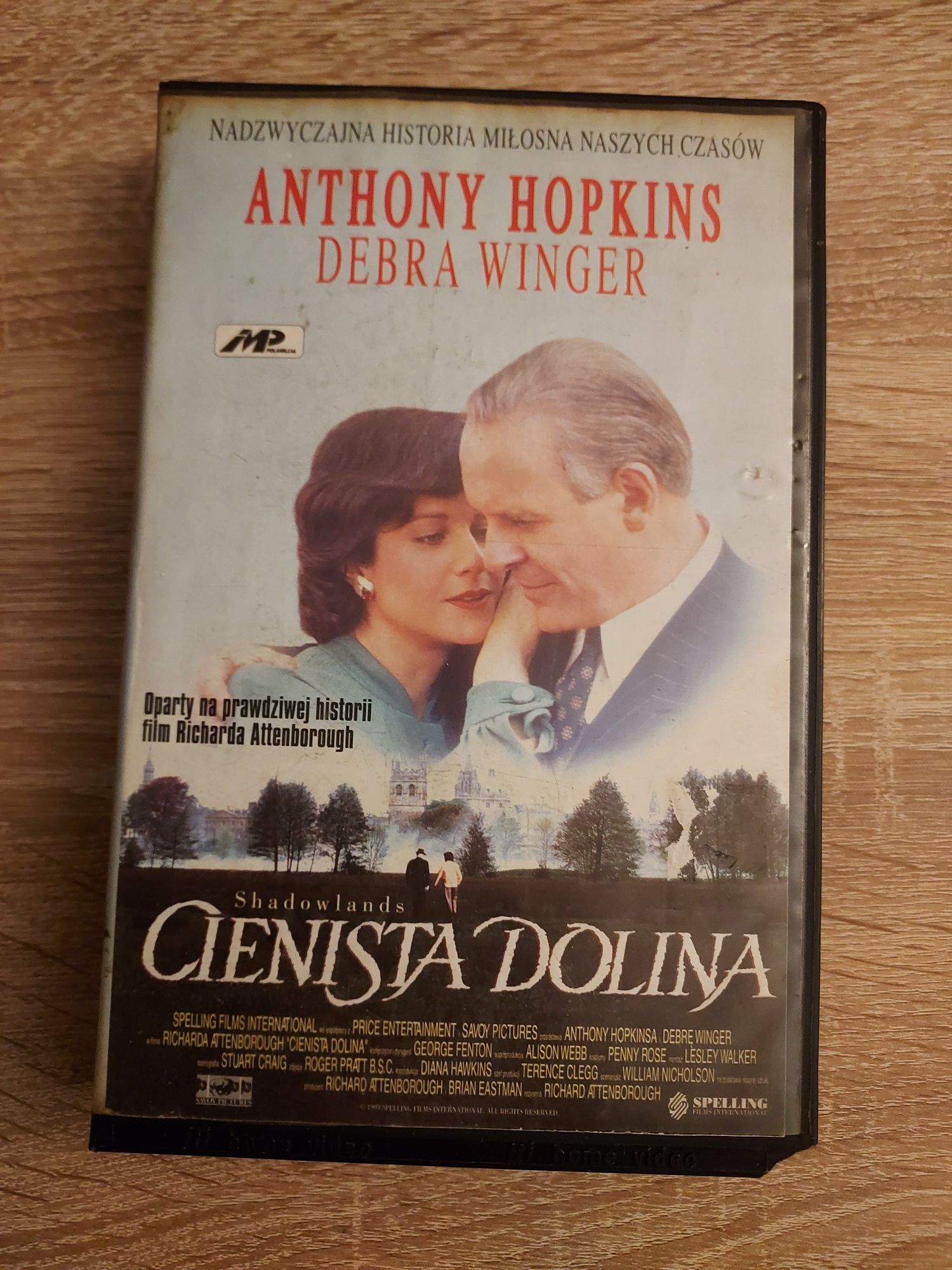 Cienista Dolina- Anthony Hopkins- Vhs Polski Lektor Unikat
