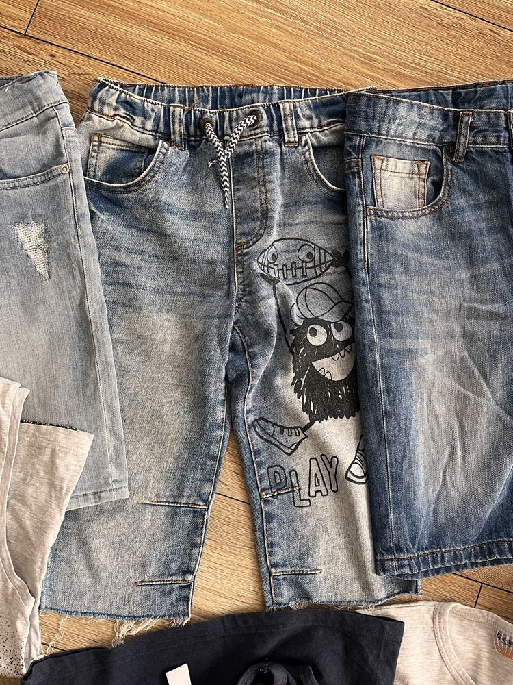 Paka zestaw spodenek jeansowych