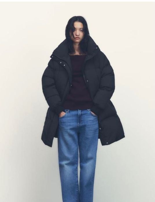 Пуховик zara. Жіночі курточки зара L, xl, s