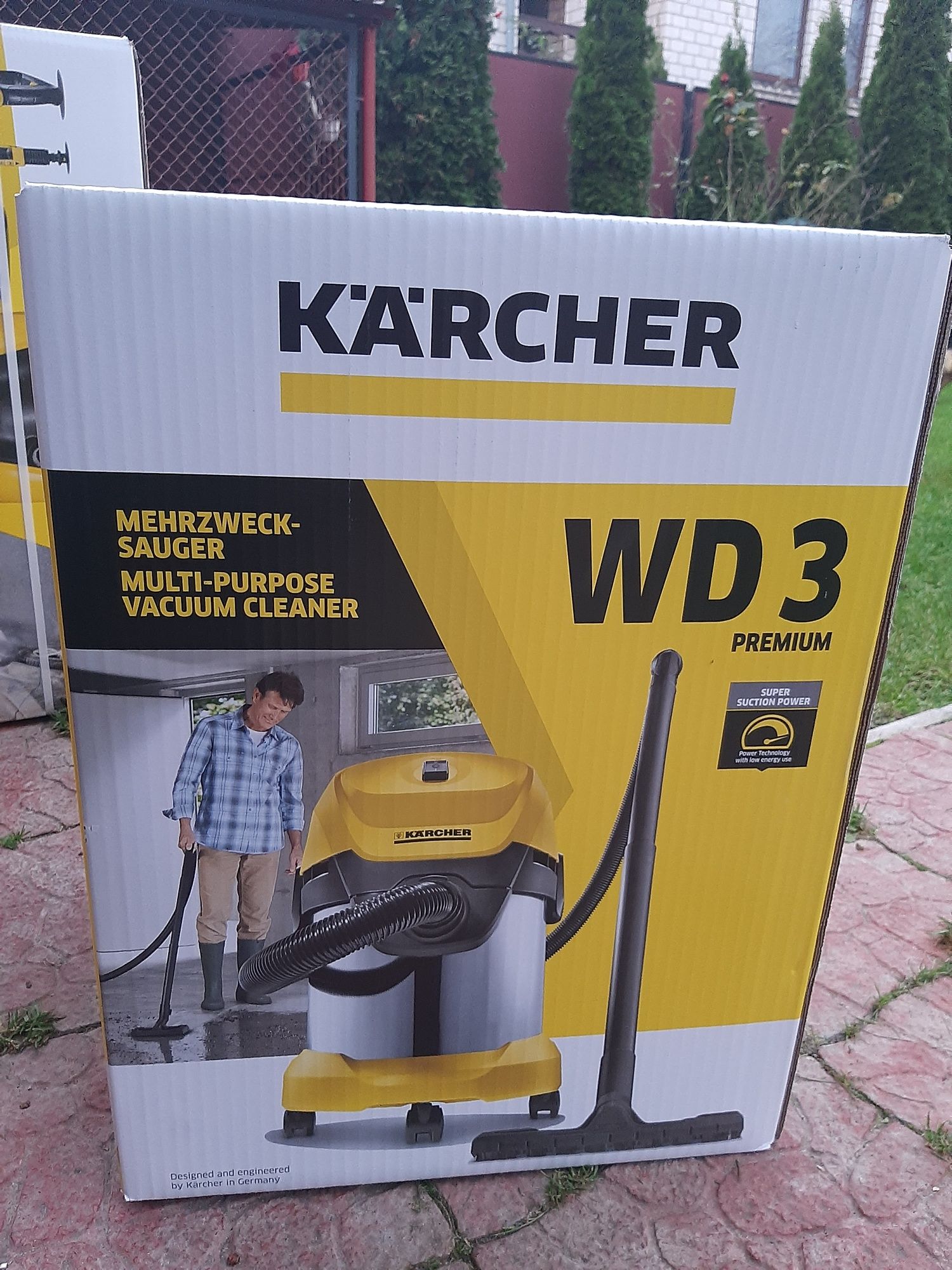 Пилосос Karcher WD3 преміум