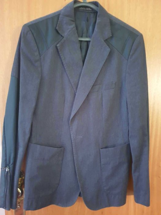 Blazer cinza escuro