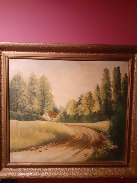 Zabytkowy obraz 1978r