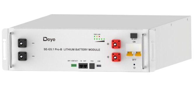 HIT! Magazyn energii LiFePO4  LV Deye SE-G5.1 Pro-B 5.12 kWh