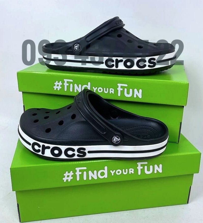 Crocs Хіт Продажу Crocs Bayaband Clog Крокси Сабо Унісекс Усі розміри