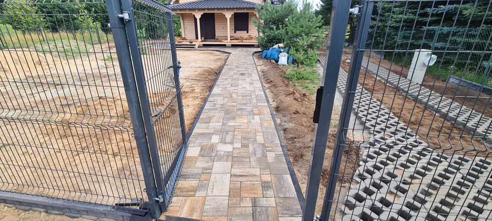 Układanie kostki brukowej