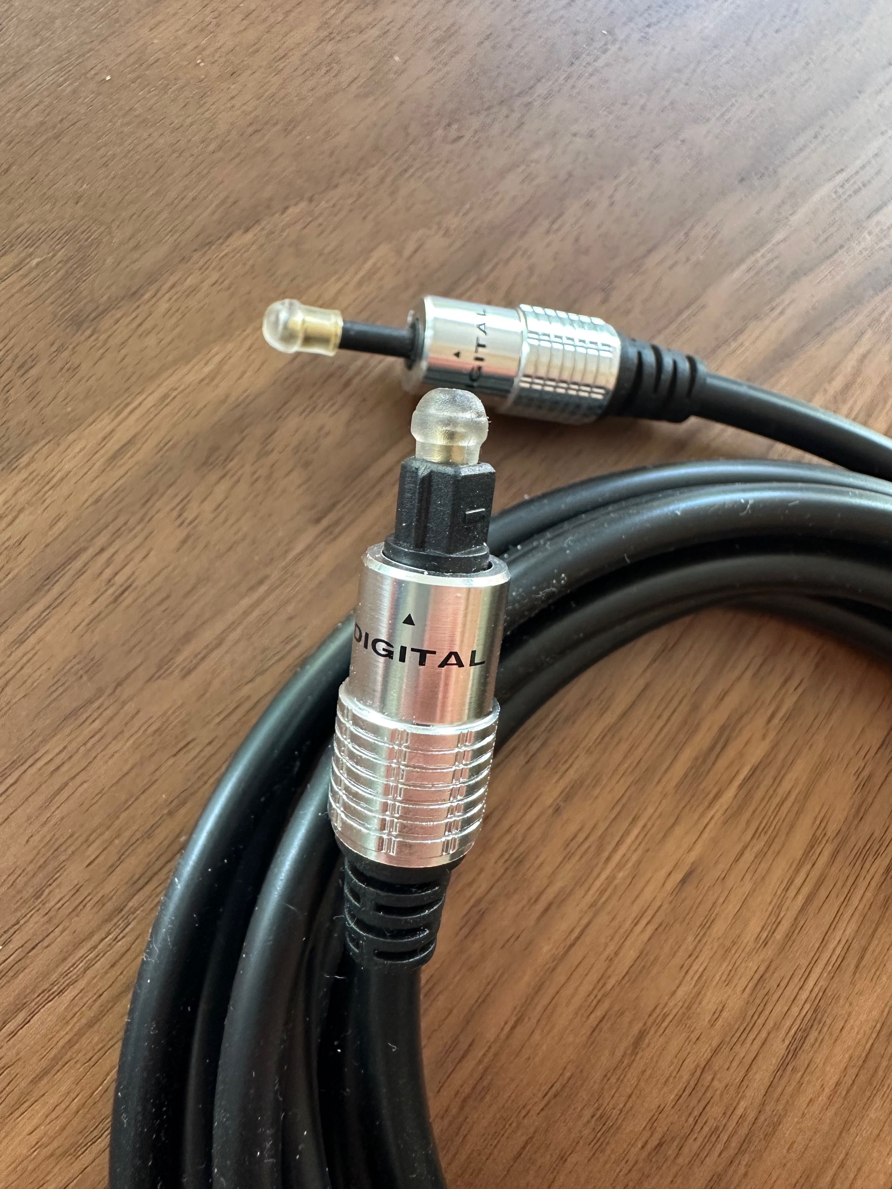 Kabel Toslink 3,5mm - przewód optyczny Toslink/mini Toslink | 3m