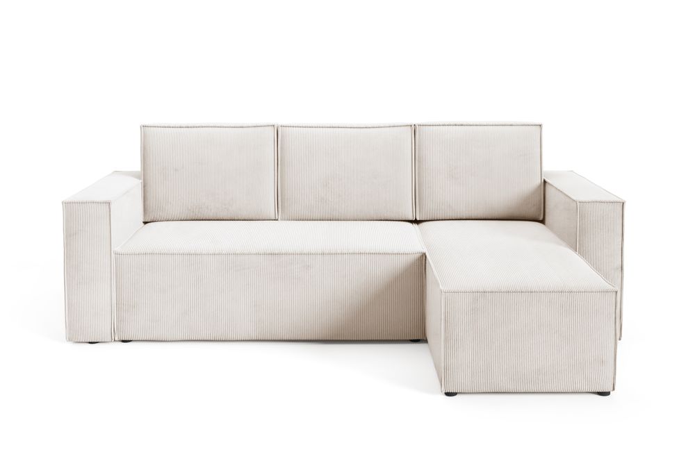 Naroznik z funkcja  spania spania sztruks