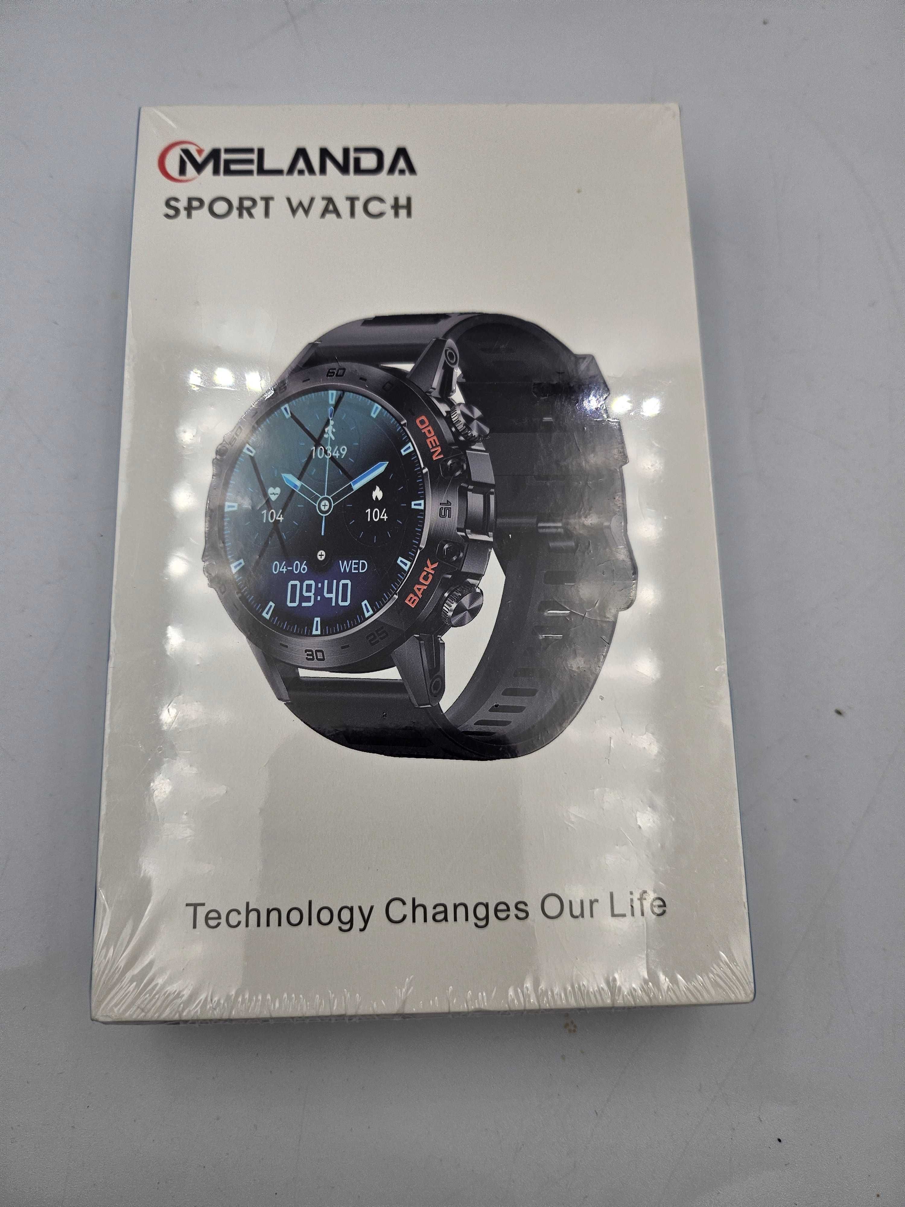 Smart watch MELANDA Steel Pomarańczowy