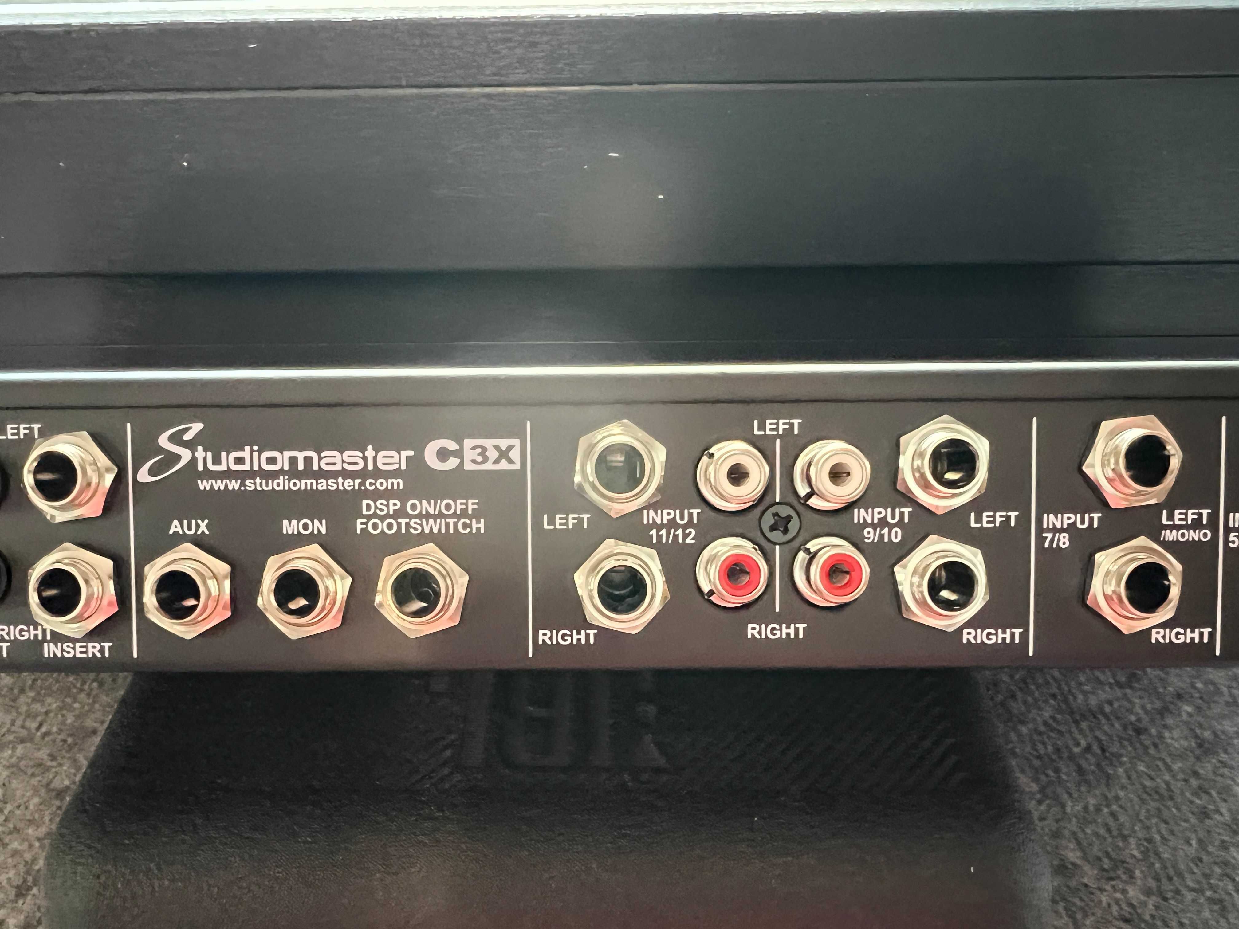Studiomaster C3X / Mixer / Mikser /  Rack 1U / DSP
