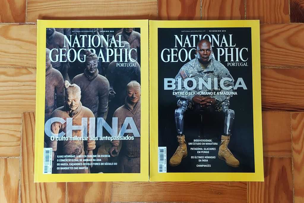 Revistas National Geographic Portugal - 2010