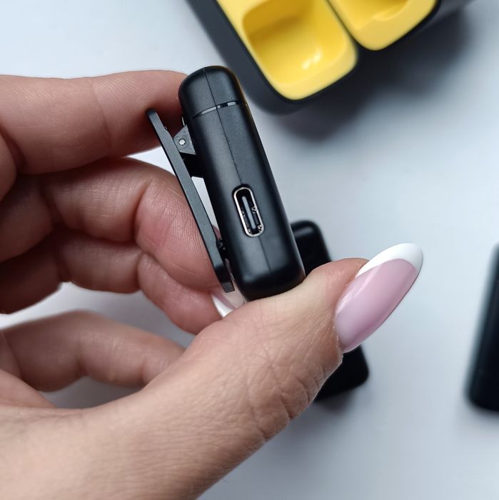 Бездротовий петличний мікрофон К30/Bluetooth мікрофон/Блютуз мікрофон