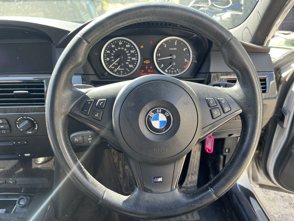 Kierownica bmw e60 e61 e63 e64 m pakiet lift pilot start stop poduszka