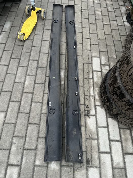 Bmw e36 nakładki progowe,progi alaskablau oryginał