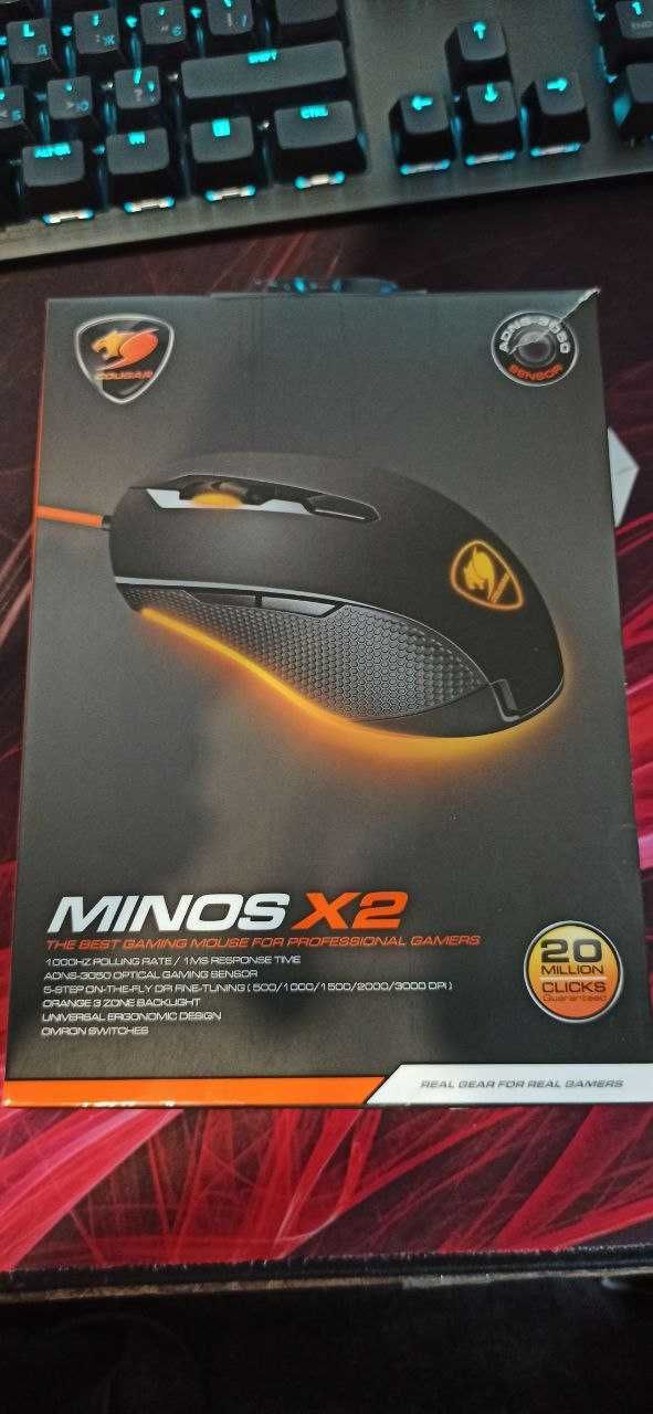Ігрова мишка COUGAR Minos x2