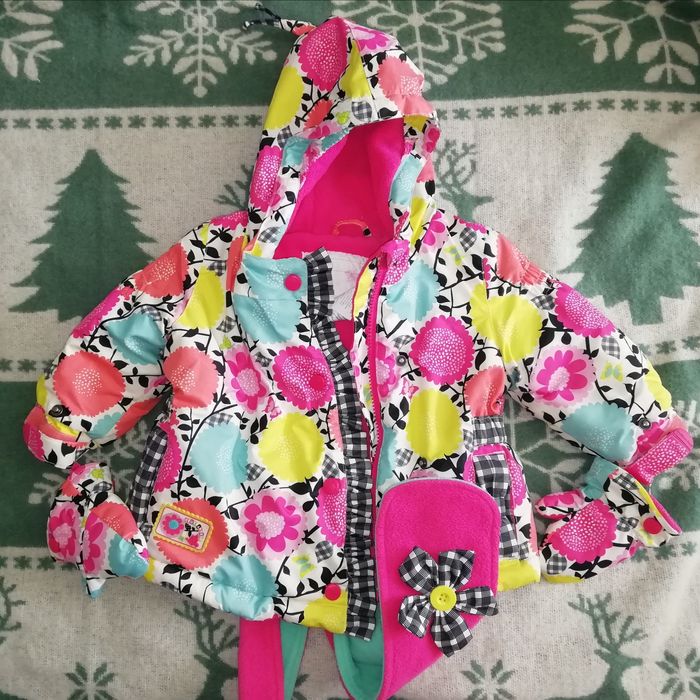 Зимний комбинезон на девочку