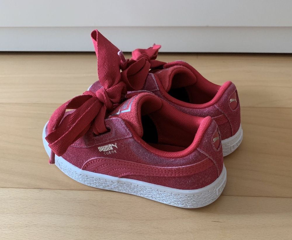 Puma Basket Heart Lace