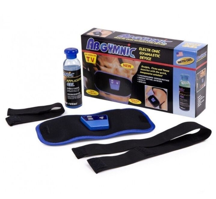 Пояс масажер для схуднення AbGymnik Мультибренд