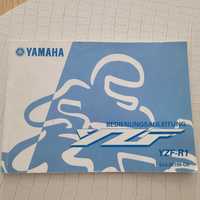 Instrukcja obsługi do Yamaha YZF-R1 1999