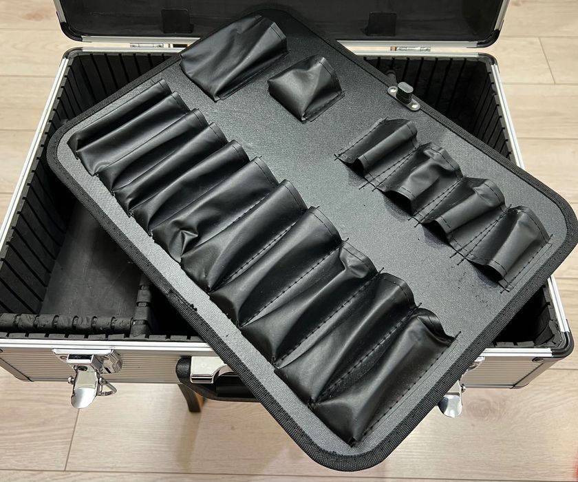 Топовый! Кейс Алюминиевый Для Инструмента Комплект С Отсеками