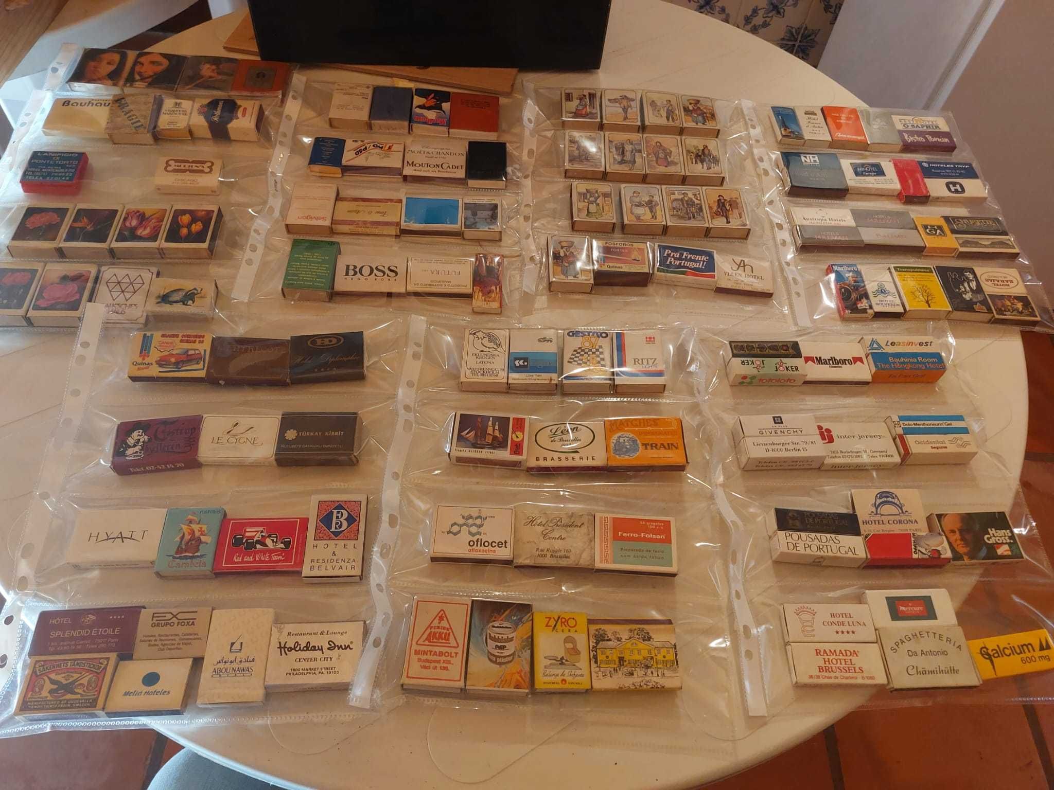 Coleção de Caixas de Fósforos