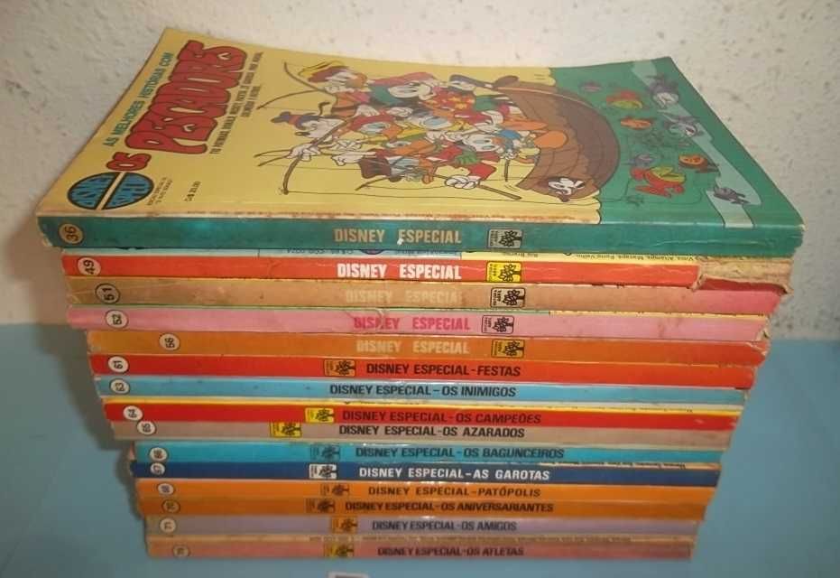 DISNEY ESPECIAL - 1ª Edição - Lote de revistas