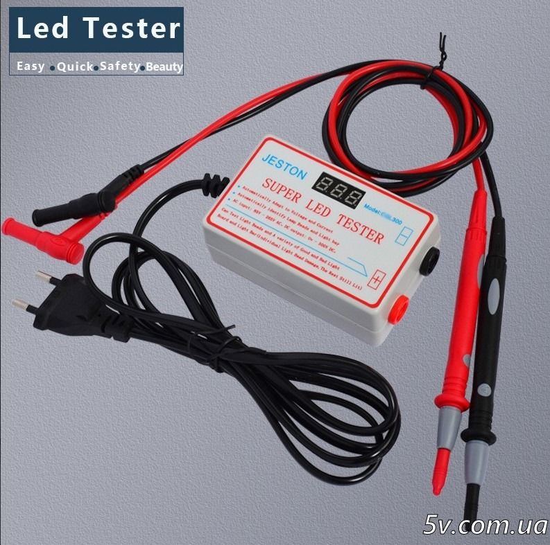 LED tester Jeston DLV300, тестер светодиодов, подсветки ТВ, мониторов