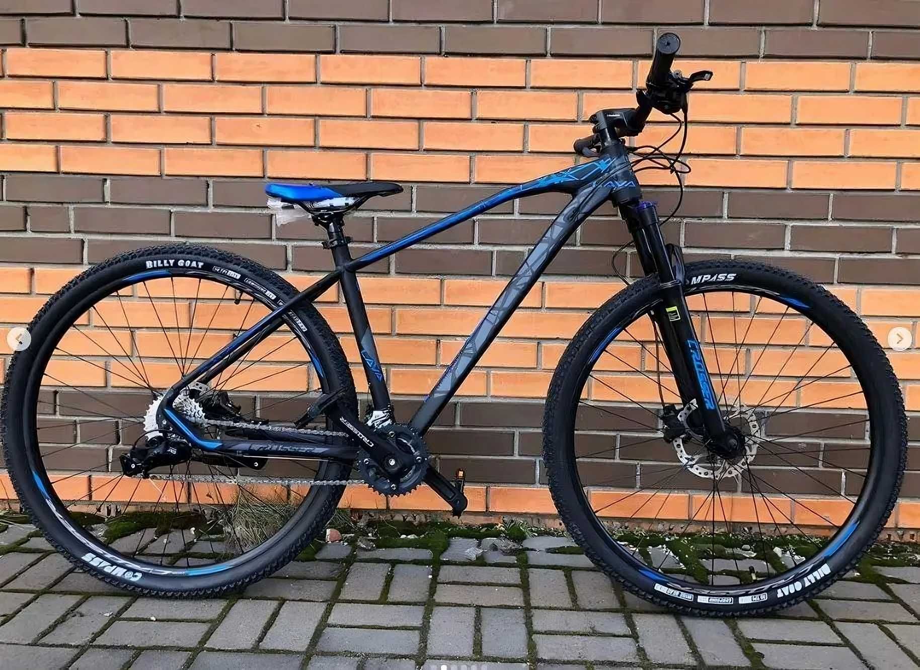 Гірський алюмінієвий велосипед Crosser lava 29"/18" гідравліка3х7,2x9
