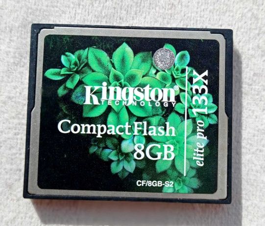 Karta SD Kingston 8 GB Compact Flash /cena za 2 karty