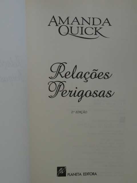 Relações Perigosas de Amanda Quick