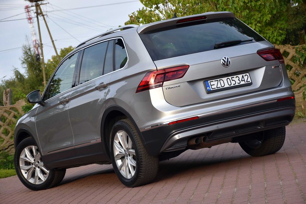 Volkswagen Tiguan II Highline 2.0TDI 4x4 AUTOMAT BOGATY Doinwestowany!