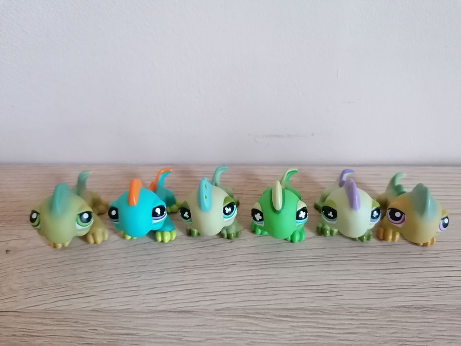 Littlest pet shop lps zestaw iguany