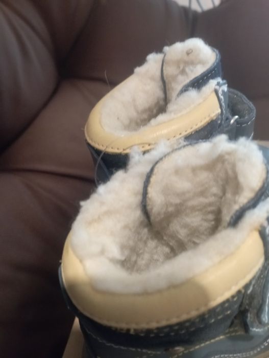 Черевички, хлопчик,шкіра, зимові,22