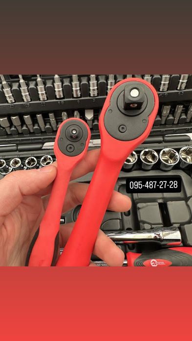 Професійний набір інструментів 108 од. INTERTOOL ET-6108 CrV