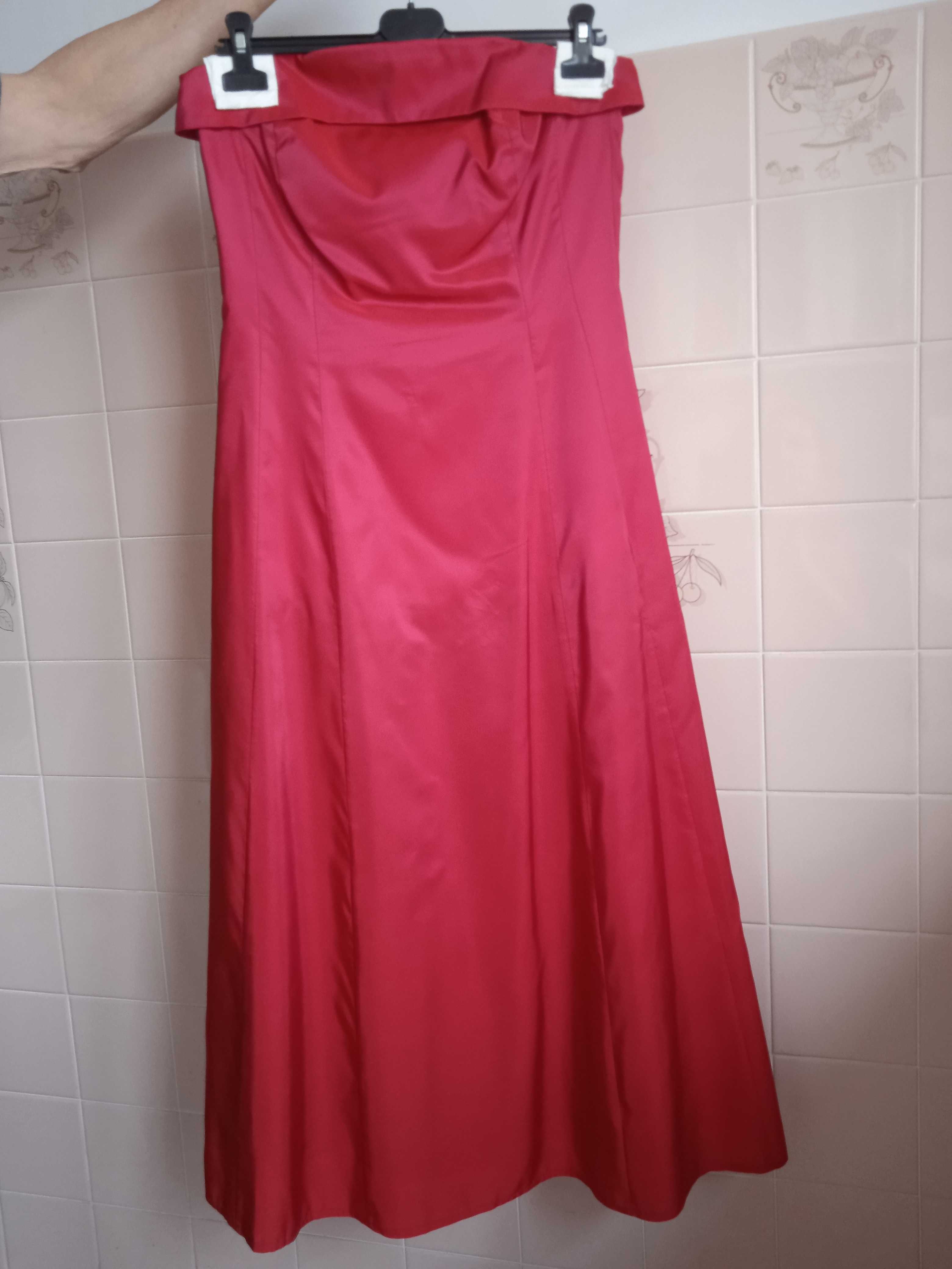 Suknia wieczorowa czerwona rozm. 38 firmy SWING