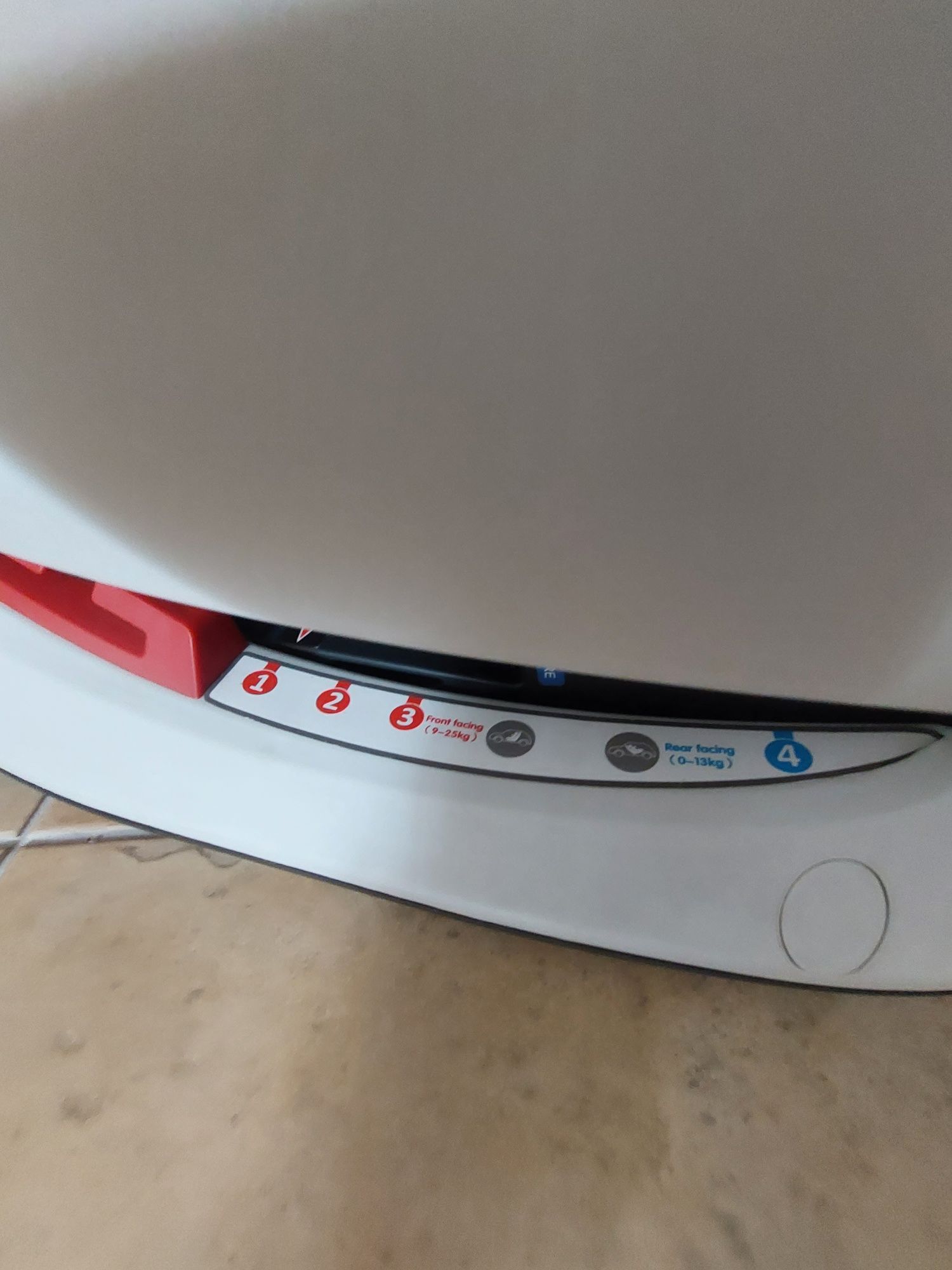 Cadeira auto isofix