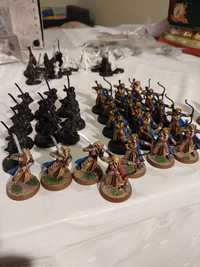 Galladrim wariors plus Haldir Lord of the rings